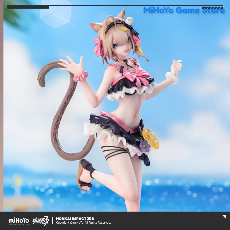 

Original Pardofelis MiHoYo Genuine Honkai Impact 3 Reverist Calico Garage Kits 1/8 PVC Kits Ornament Model Birthday Gifts