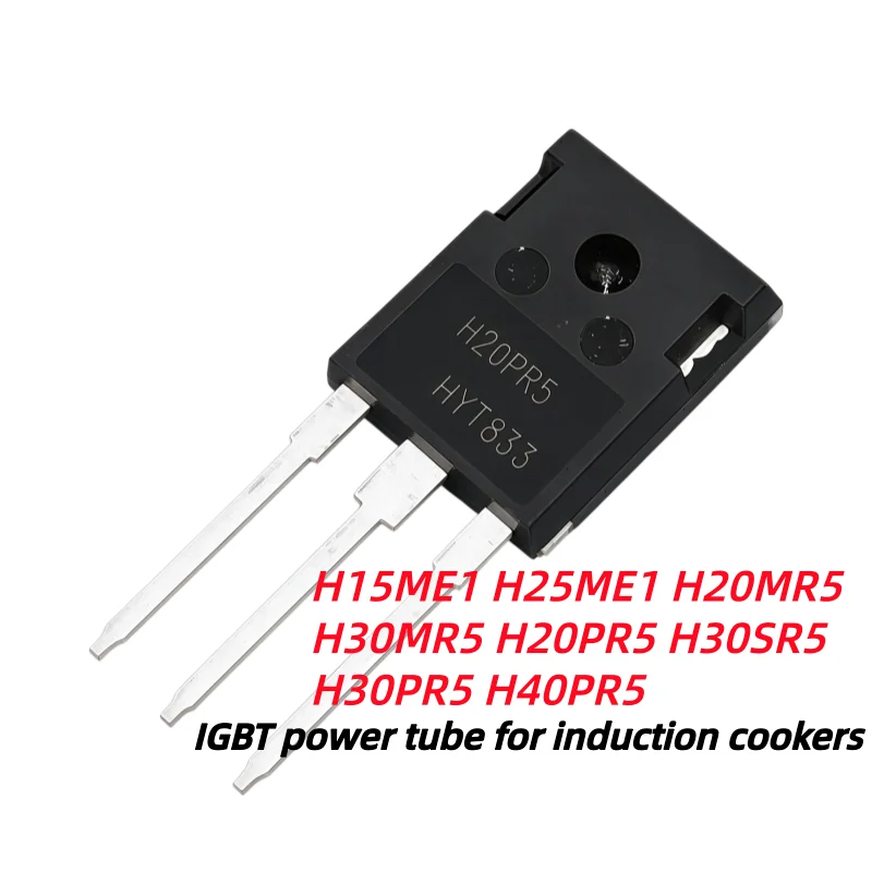 5PCS 100%  New Original H15ME1 H20MR5 H20PR5 H25ME1 H30PR5 H30MR5 H30SR5 H40PR5 IGBT power tube for induction cookers TO247
