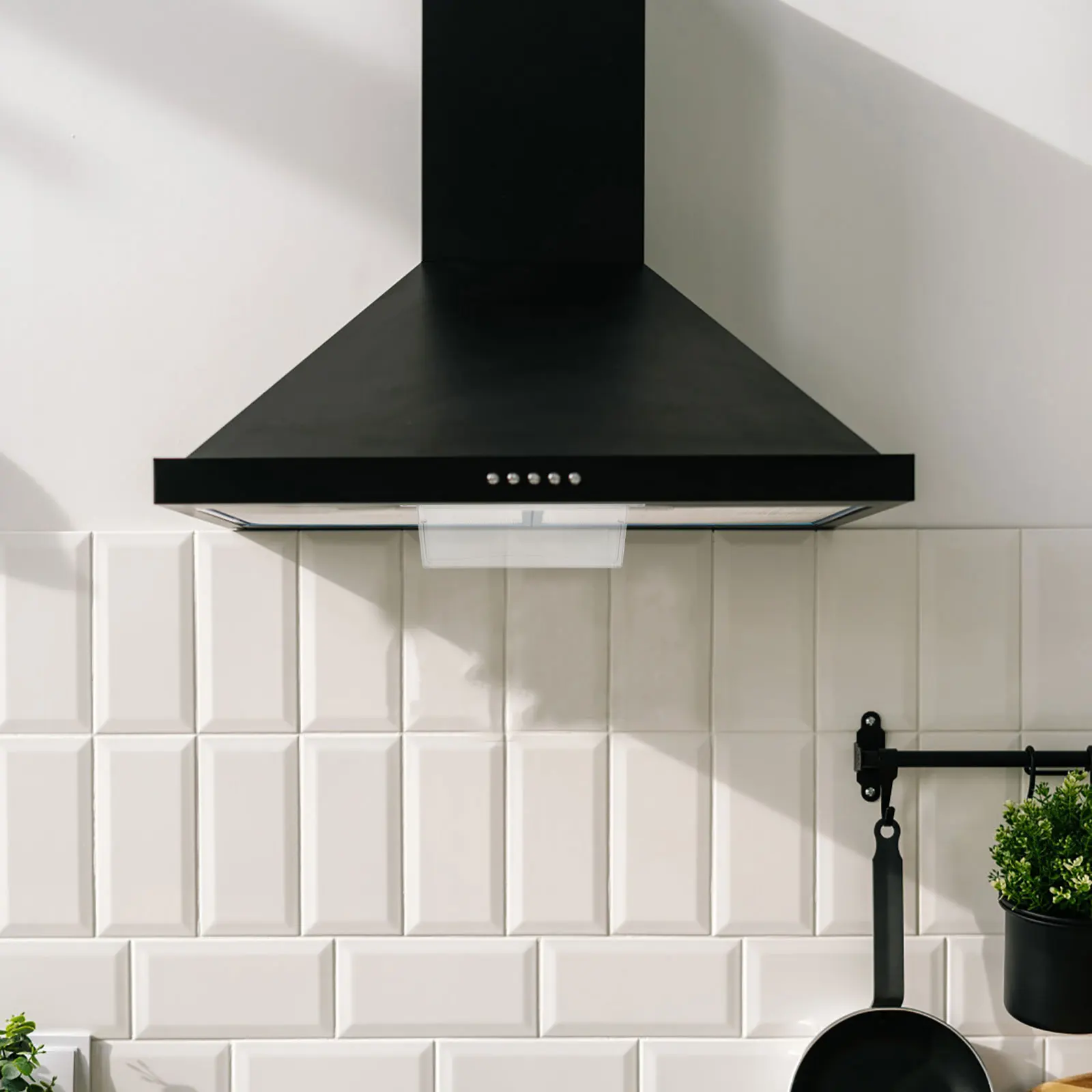 

2pcs Range Hood Oil Catching Cup White Thickened Kitchen Grease Holder Stove Ventilator Bowl Easy Install Long Use Professional