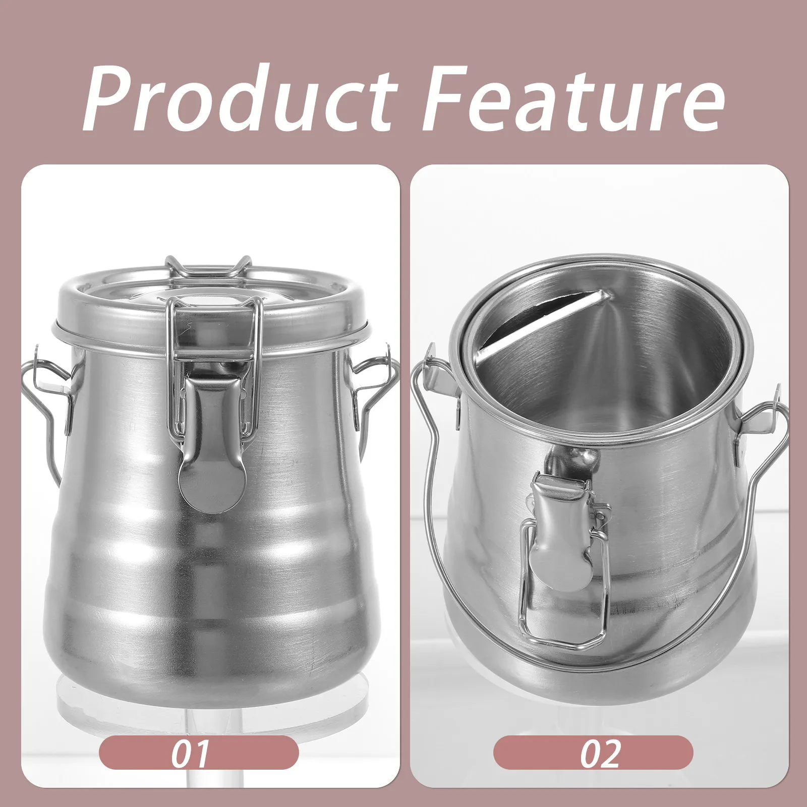 

1Pcs Premium Stainless Steel Painting Brush Washing Bucket for Artists Studio Art Students Oil Paint Brushes Cleaner Basin Tub