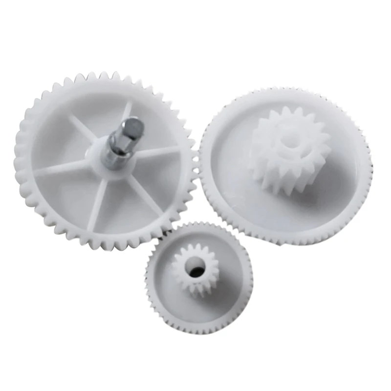 3Pcs Household Meat Grinder Plastic Gears Replacement S/M/L Gear For Household Meat Grinder Repair Parts