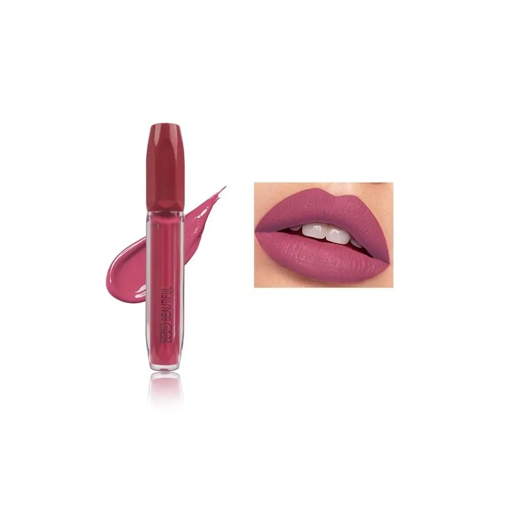 Waterdichte Nude Matte Vloeibare Lippenstift Langdurige Hydraterende Zijdezachte Fluwelen Lippenstift Antiaanbakbeker Glad