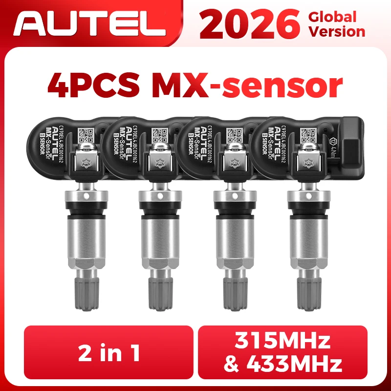 Autel mx sensor 315mhz tpms sensor maxitpms reifendruck monitor tester reifen reparatur werkzeuge scanner programmierung mx-sensor