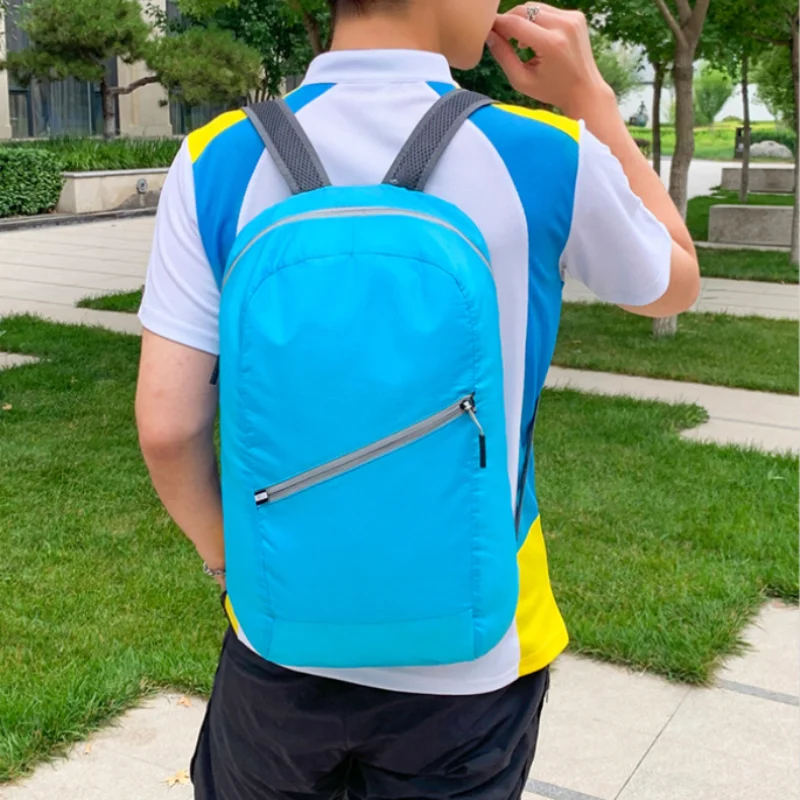 Tragbarer faltbarer Reise rucksack leichter Sport rucksack multifunktion ale Outdoor-Bergsteiger tasche Unisex wasserdichter Rucksack – Detail 6