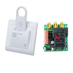 Hotel Energy Saving Switch 86 Type Magnetic Card Plug-In Switch 40A Three Line Without Delay Plug - In Power Switch Power Socket