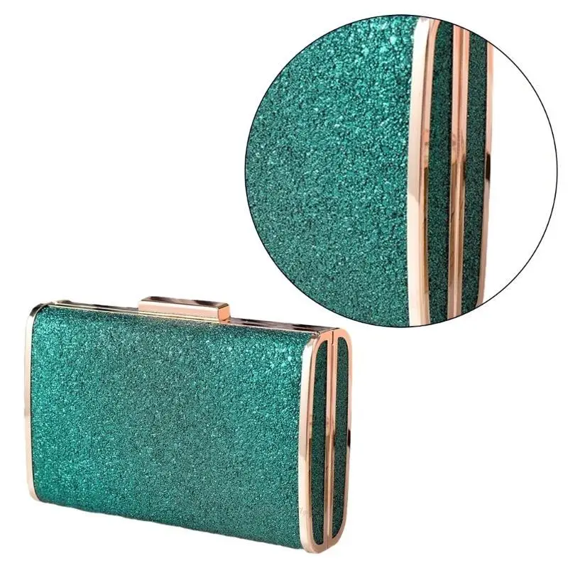 

X5XA Evening Bag for Women Formal Lady Purse Elegant Party Banquet Wedding Clutch Bags Handbag Female Shoulder Bag with Chain