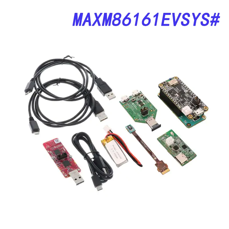 MAXM86161EVSYS# Assessment Board, MAXM86161 optical data acquisition module, heart rate, oxygen saturation