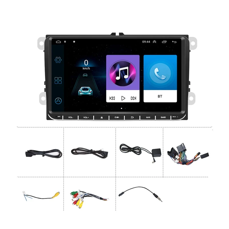 9002 Car MP5 Player GPS Navigation Car Radio Reversing Video Audio Player Accessories Component For Volkswagen