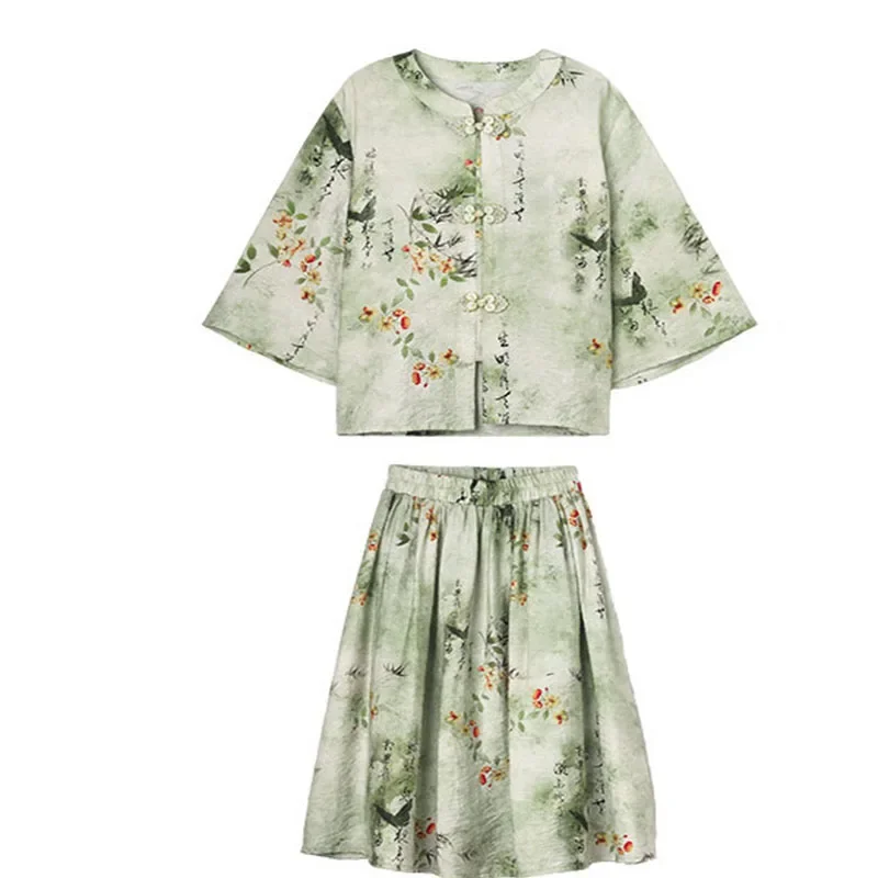 جديد 2025 فساتين صيفية كبيرة للفتيات 2 3 4 5 6 7 8 9 10 11 12 سنة ملابس أطفال قميص تنورة مجموعة فستان حفلات للفتيات المراهقات #4