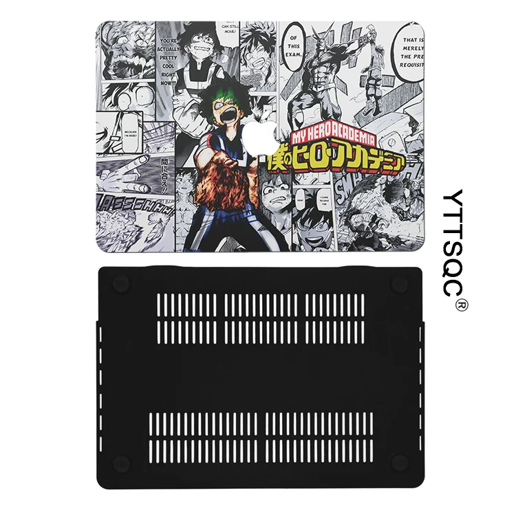 Imagem -06 - Estojos de Laptop Deku Anime Shell Rígido Estojo my Hero Academia A2681 Macbook Air m2 m1 Pro 13 14 16 Mac Retina A2681 A2337 A2338