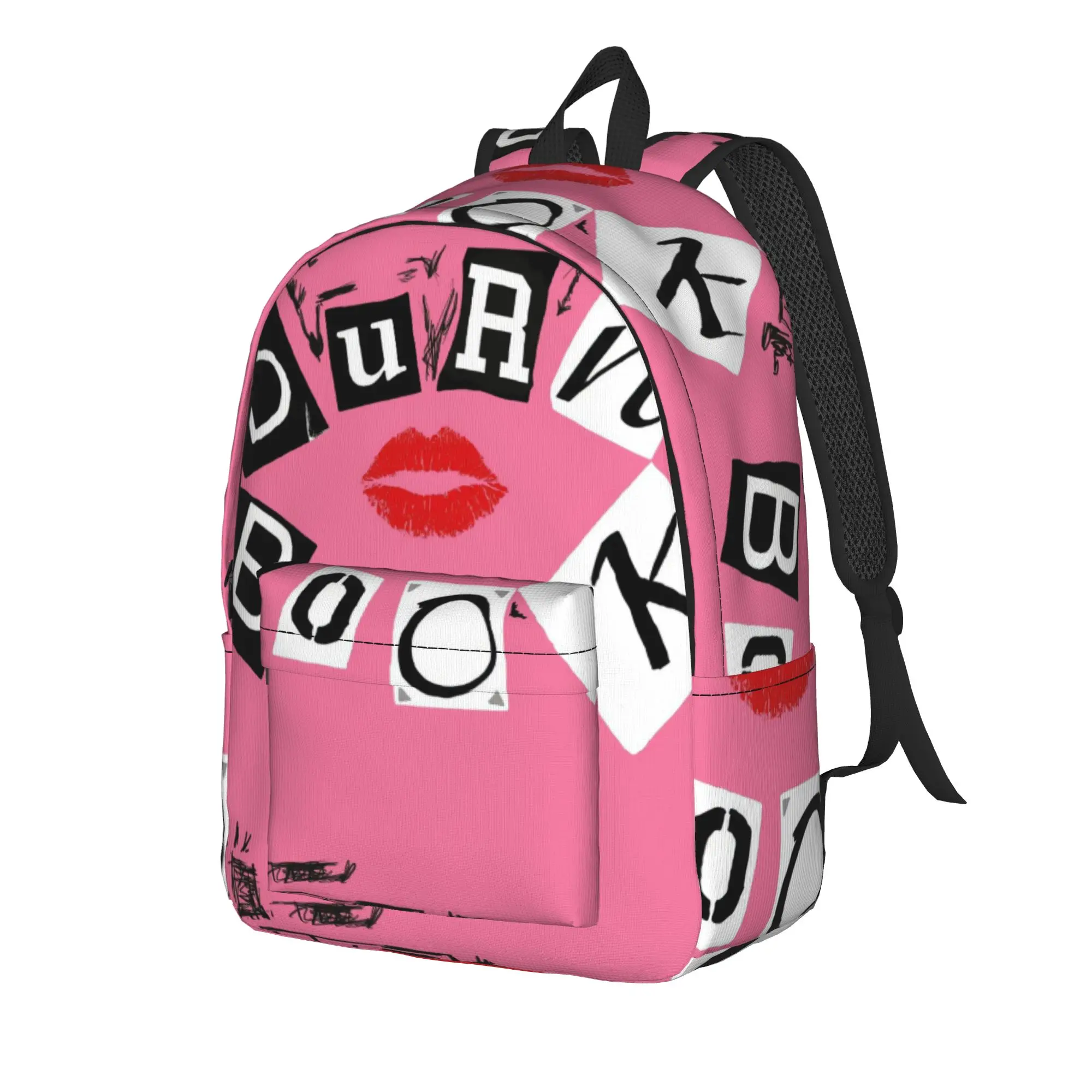 Burn Book Mean Girls  Backpack Boy Girl  Durable Backpacks Polyester Cool High School Bags Camping Colorful Rucksack