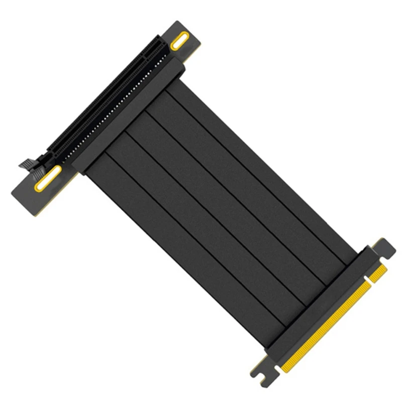 

High-performance Graphics Card PCI-E 4.0 x 16 Riser Extension Cable PCI Express Riser Shielded Extender for GPU Vertical