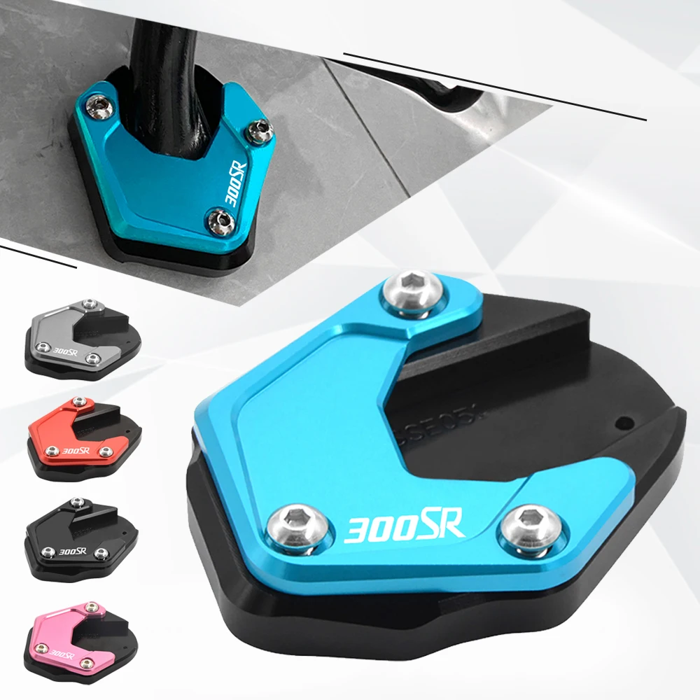 

Motorcycle Side Stand Enlarger Sled Sidestand Kickstand Foot Pads Support FOR CFMOTO 250SR 300SR ABS 250 SR 2019-2023 2024 2025