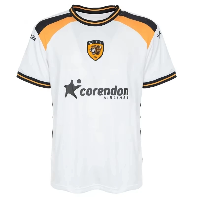 26-27 Sommer/Herbst Neues Hull City Vintage Fußballtrikot für Herren/Kinder 3D Sport-T-Shirt Atmungsaktives Schnelltrocknendes Sweatshirt – Detail 5