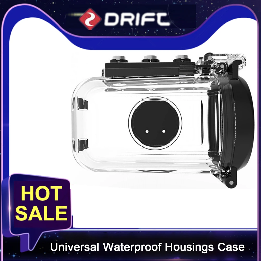 

Drift Original Action Sports Camera Accessories Waterproof Housings Case For Ghost 4K Ghost X Surf Board