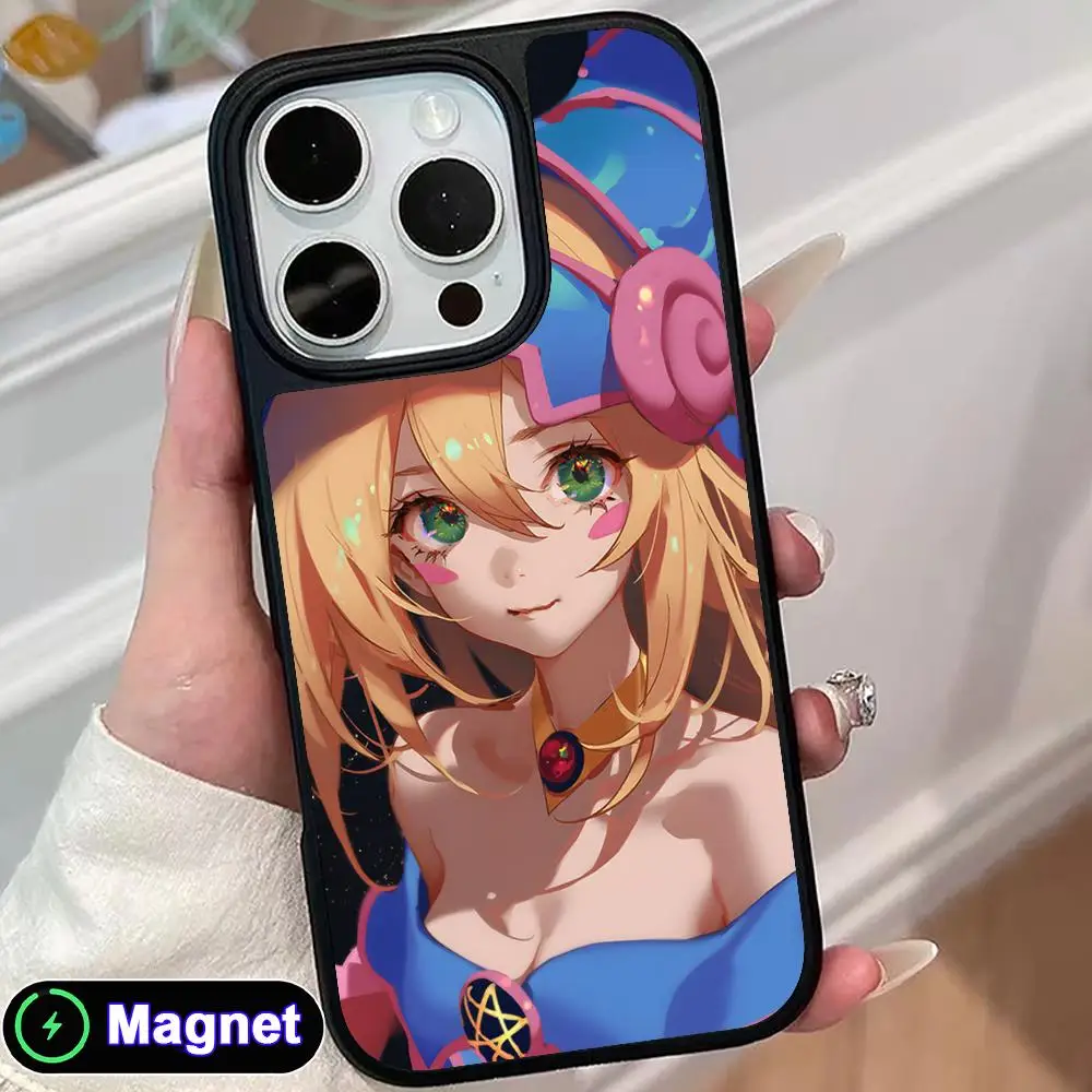 

Yugioh Magician Valkyria Phone Case for iPhone 17 16 15 14 13 12 11 Air Pro Max Plus Matte Surface Magnet Cover