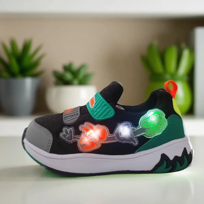 Dilelong Children's Sports Shoes Boys' Shoes New Arrivals for Spring and Autumn Lightweight Non-slip Running Shoes