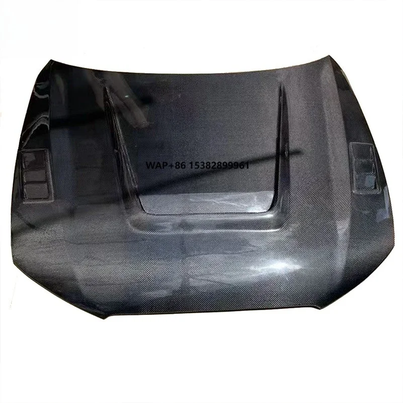 

For A6 C7 2012-2016 Carbon Fiber Vented Hood / Bonnet - Real Carbon Fiber Hood with Vents, for A6 S6 RS6 Quattro