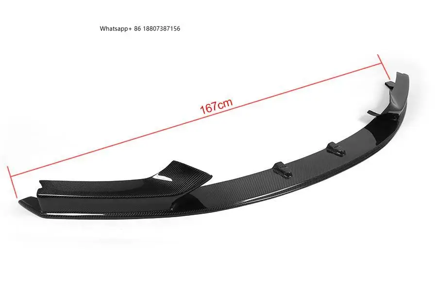 

Carbon Fiber Front Lip Bumper Spoiler forBMW F22 M235I MTECH 2014 up