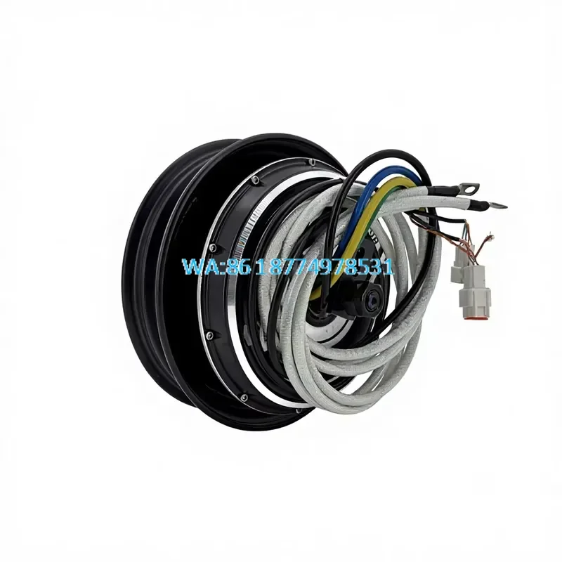 Wmwmnu for QS MOTOR 212 10 Inch 5000W In Wheel Hub Motor 60H V4 for Scooter Motorcycle