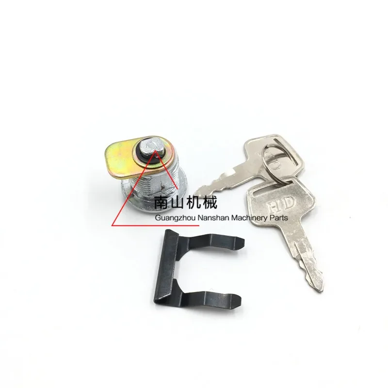 Side door lock cylinder  Kato HD512 700 820 1023 1430 tool box Hydraulic pump door excavator parts digger parts