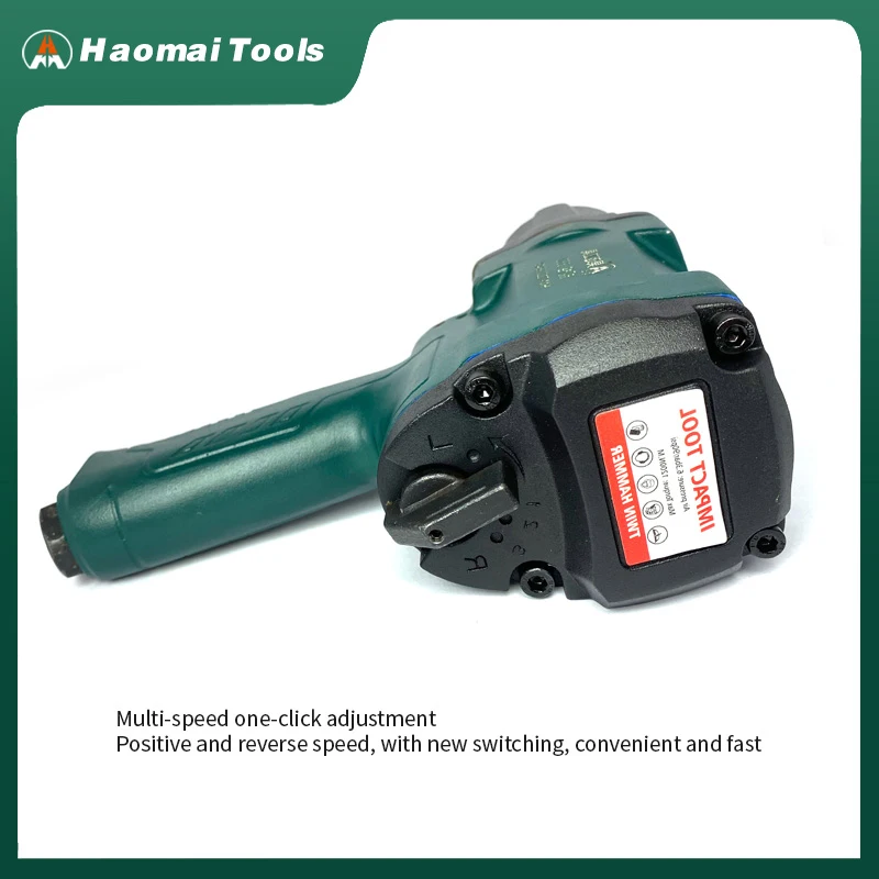 HaoMai 1/2 Chave de pistola de ar 1200N Chave pneumática de alto torque de grau industrial