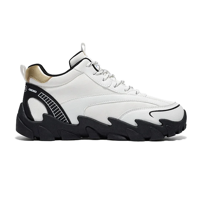 Multi-color Round-toe Thick-soled Casual Comfortable Breathable Mesh Sports Running Shoes for Daily High-quality Elevated Style