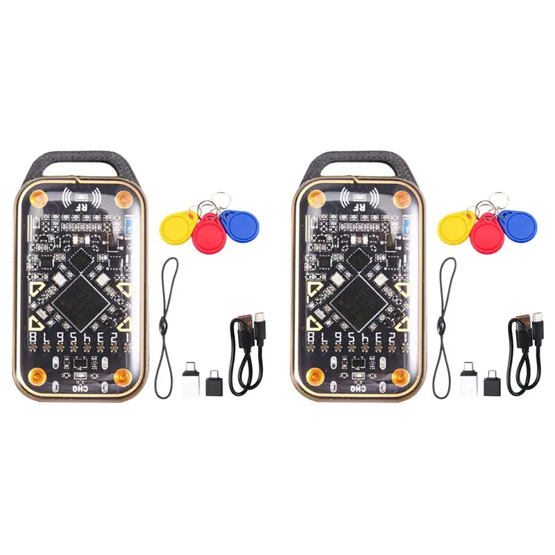 

A25P 2X Emulator смарт-карт Chameleon Ultra RFID Считыватель смарт-чипов + 3XUID Брелок 125K 13,56M Декодирование карт NFC Дубликатор