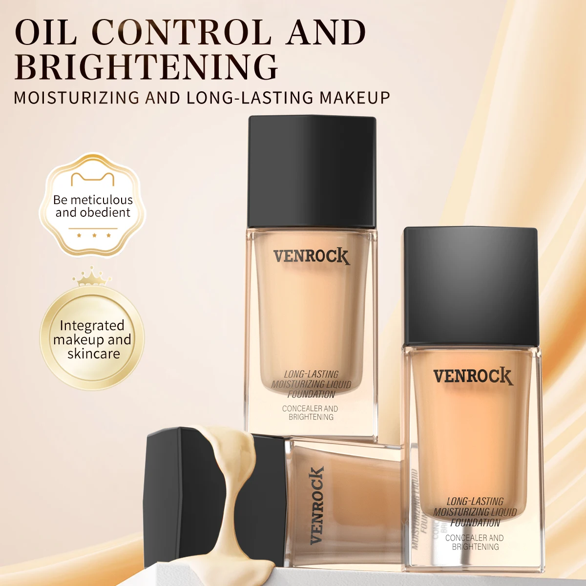 

VENROCK Long term moisturizing liquid foundation