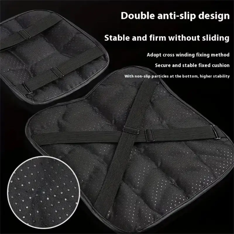 2pcs/set Motorcycle Fit For Seat Pad 3D Comfort Gel Cushion Fit For Seat Breathable Universal Shock Absorbing Fit For Seat Cover