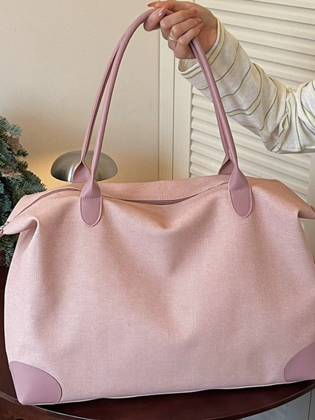 large-capacity-travel-bag-women's-handheld-lightweight-luggage-bag-pregnancy-storage-bag-sports-training-bag-fitness-bag-men