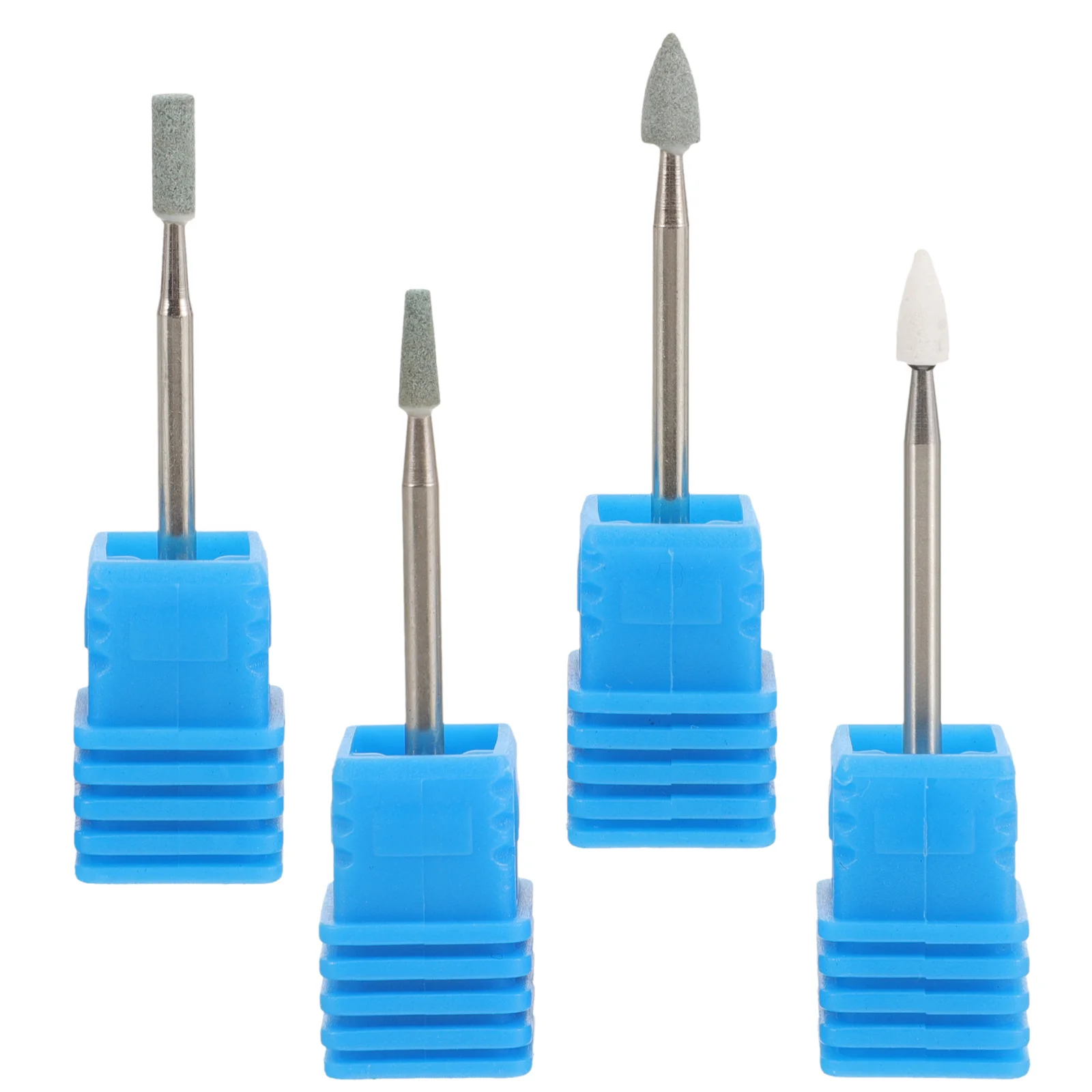 

Набор из 4 высокопрочных шлифовальных насадок для перезаряжаемых маникюрных фрезеров, профессиональные инструменты для маникюра