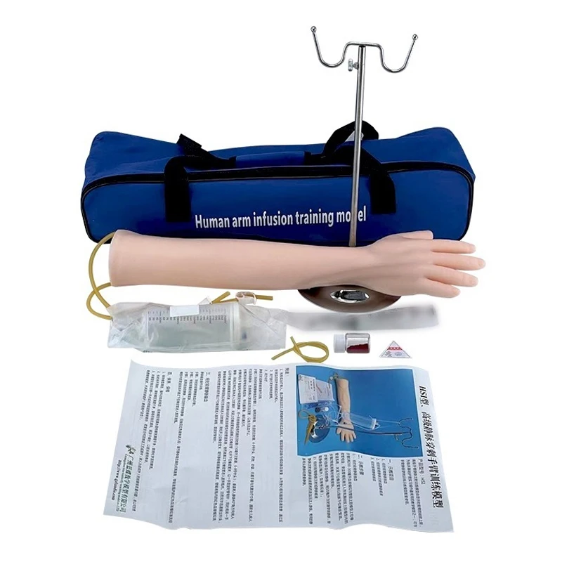 Complete Set Arm Vein Puncture Training Model Intravenous Infusion Injection Model Phlebotomy And Venipuncture Practice Arm