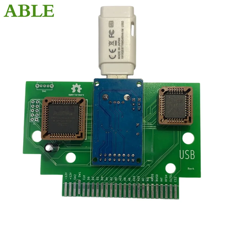 MSX direct reading USB flash drive burning card USB flash drive game card supports dsk, cas, rom and other formats