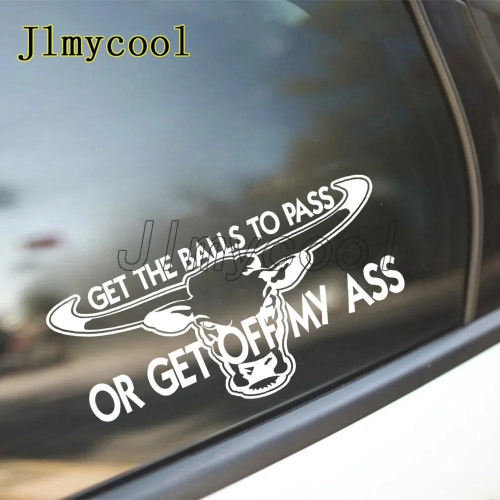 

1 Piece 14 * 7cm/5.5 * 2.8in Funny Bull Sticker 4x4 Car Sticker Sunscreen Adhesive Self-adhesive One-time Watertight Car Sticker