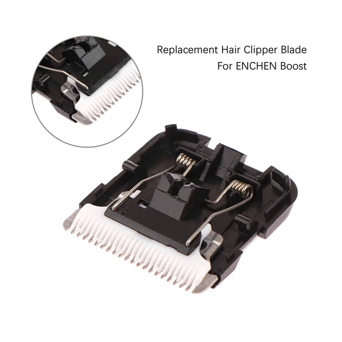 Substituição cerâmica Hair Clipper Blades, cabeça de corte para Enchen Boost, cortador de cabelo, cabelo Clipper, acessórios universais A
