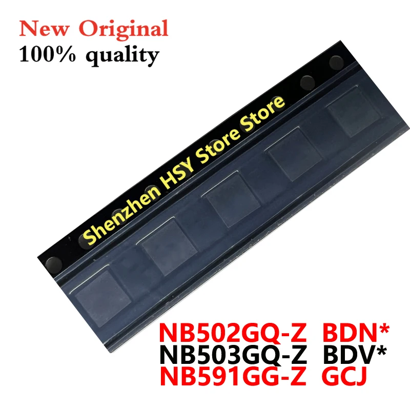 (1 pieza) 100% Nuevo NB502GQ-Z NB502GQ NB502 BENK BDN* NB503GQ-Z NB503GQ NB503 BDVN BDV* QFN-16 NB591GG-Z NB591GG NB591 GCJ QFN11