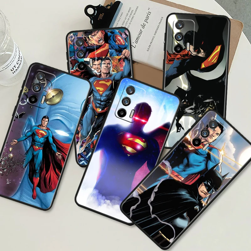 Batman Superman For OPPO Realme GT Neo 5 SE 10 9i 8i 7i 6s 5 Narzo 50i 50A 240W Pro Plus Black Soft Phone Case