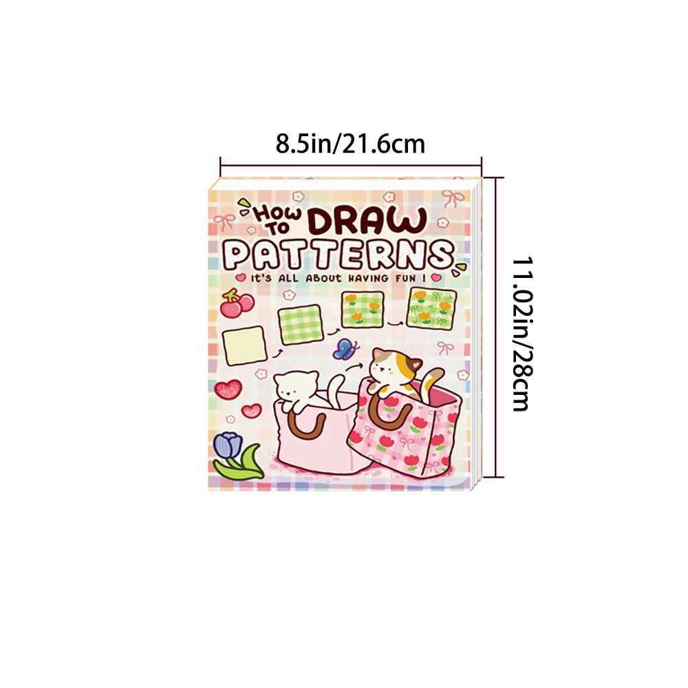 How to Draw Patterns: Easy and Fun Guide Detailed steps for students to draw cartoon patterns