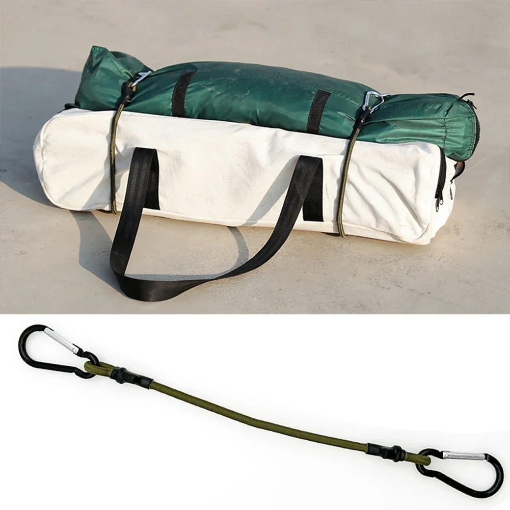 

2pcs Strechable Bungee Cord with Hook 6mm Versatile Elastic Rubber Rope Cycling Luggage Binding Ropes Camping Accessories Tool