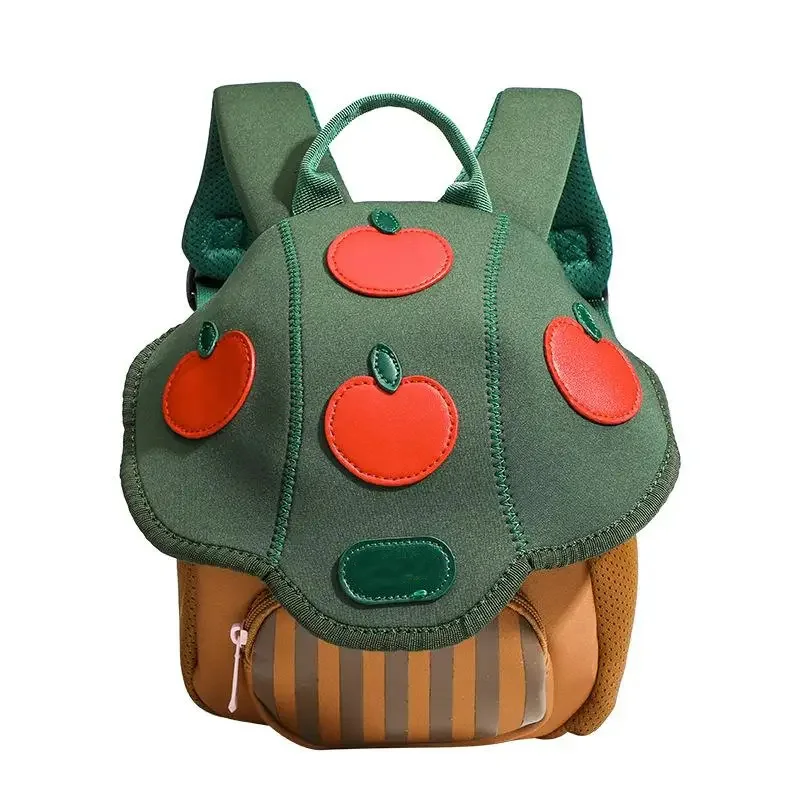 Cute Mushroom Backpack for Kids, Kindergarten School Bag para meninos e meninas, mochilas pequenas para crianças, Travel Snack Bags, Novo, 2024