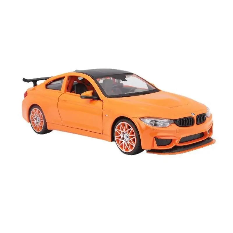 Maisto Original Genuine 1/24 BMW M4 GTS Equal Scale Simulation Alloy Car Model Multi-open Design Collectible Boys Toys