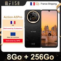 IIIF150 Action A5 Pro Smartphone 8(3+5)GB +256GB 6.8'' HD+ HAA Android 15 5100mAh 16MP+5MP Dual SIM Fingerprint