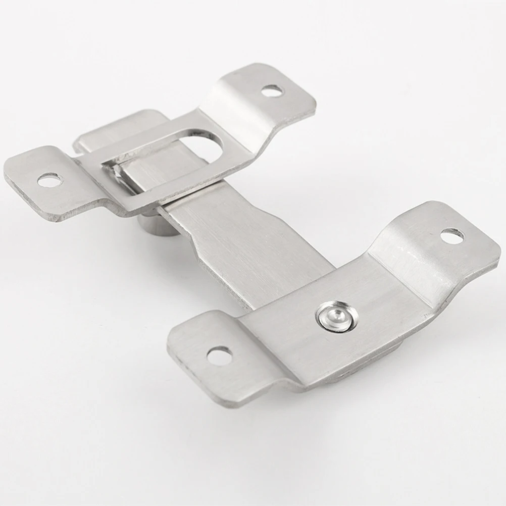

Door Bolt Buckle Stainless Steel Anti-corrosion Durable Window Sliding Lock Furniture Cabinet Bathroom Fitting Room Glass Clamp