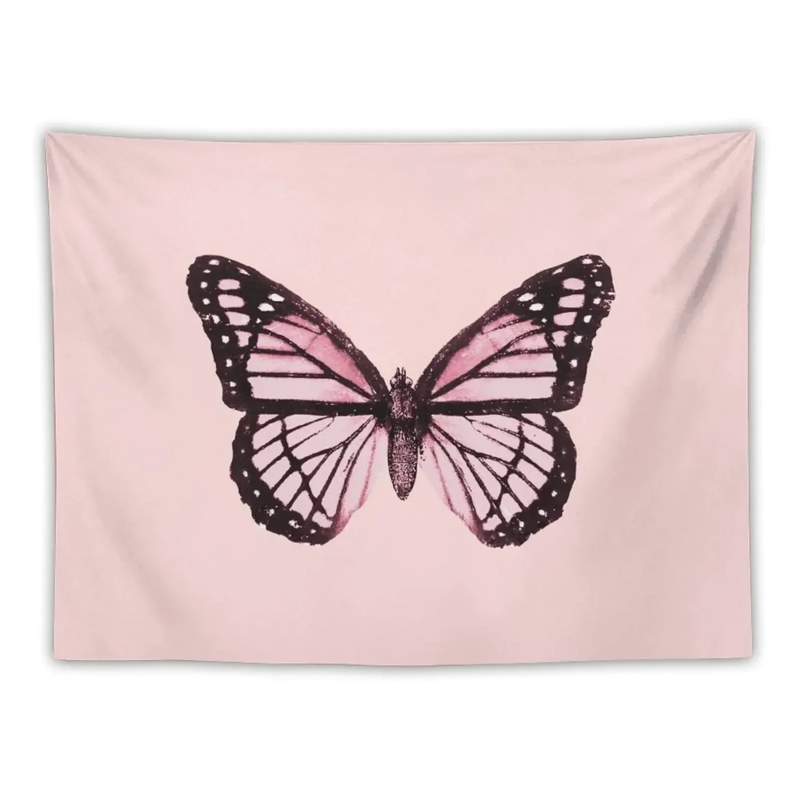 

Monarch Butterfly Pink Dream Tapestry Decorative Wall Murals Japanese Room Decor Home Decorating Tapestry