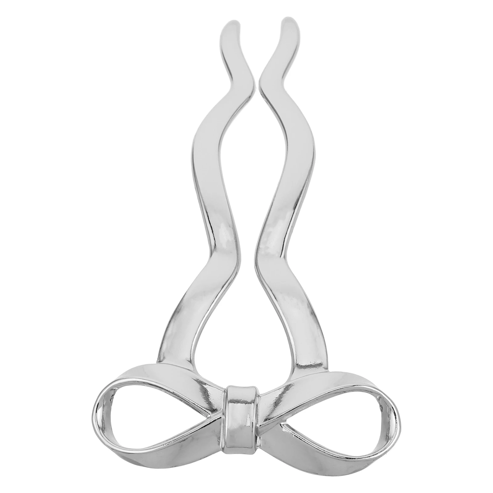 

Bow Hairpin French Forks Bowknot Clips Accessories Hairpins Zinc Alloy Sticks Styles