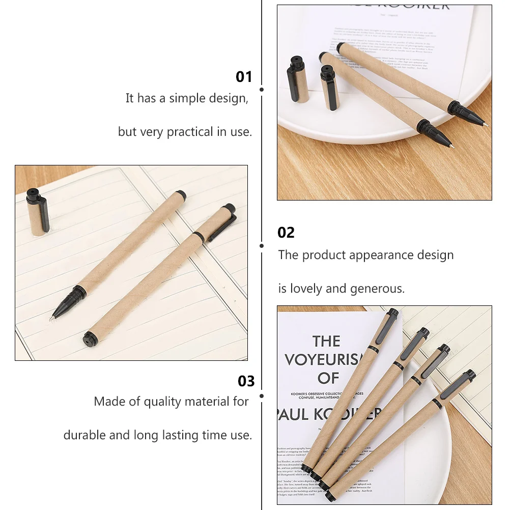 12 pcs Gel Pen For Students Writing Stationery Practical Pen Pens Plastic Writing Tool