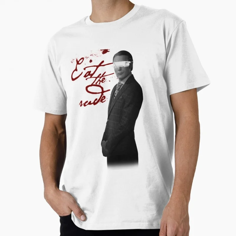 Футболка "Ешь невежливых" в стиле 80-х, 100% хлопок, все размеры S-6XL