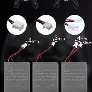 OSTENT-Substituição de Bateria para Sony, PS4 Pro, Slim, Bluetooth, Controlador Dual Shock, Segunda Geração, CUH-ZCT2, CUH-ZCT2U 6 principais vendas bateria ps4 pro - №6