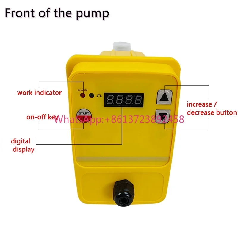 

Dosing Pump Electronic Metering Pump for Swimming Pool Automatic Electromagnetic Dosing Equipment NEW Acid Chlorine Chemical